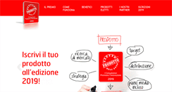 Desktop Screenshot of prodottodellanno.it